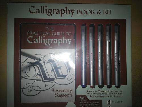 Calligraphy Book and kit