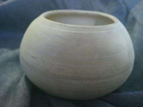 clay calabash type bowl