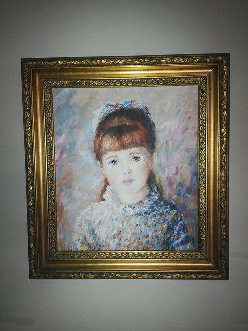 Stunning Oil painting - Beautiful little Girl