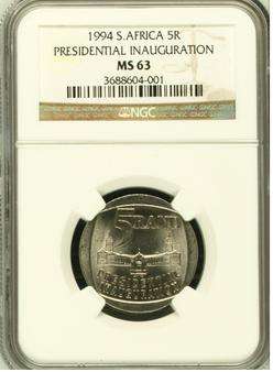 MS 63 - PRESIDENTIAL INAUGURATION