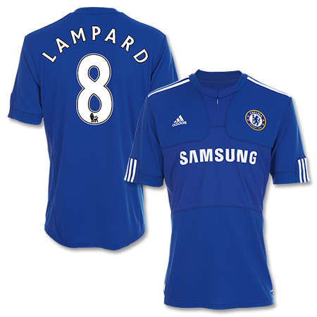 CHELSEA FOOTBALL SHIRT/HOME 09/10 SHIRT LAMPARD NUMBER 8