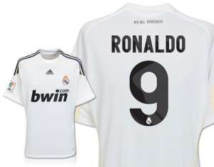 REAL MADRID SOCCER HOME SHIRT RONALDO