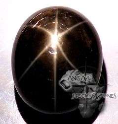 10.02 CT. BEAUTIFUL OVAL CAB BLACK STAR SAPPHIRE