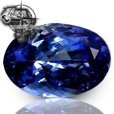 1.88 Ct AA 100% Natural Purplish Blue Tanzanite
