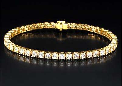 6.0CT GENUINE DIAMOND TENNIS BRACELET