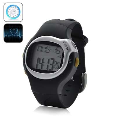Sports Exercise Watch with Pulse and Calorie Reader