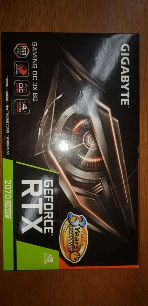 Nvidia Geforce 2070 RTX 8GIG