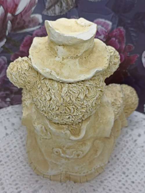 Bear (nr 1) : Ceramic - Large (21cm) : Door Stopper / Book End / Decor