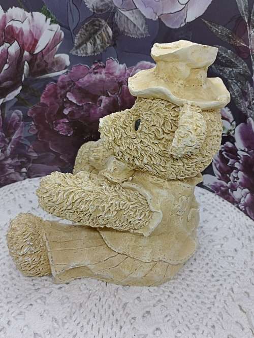 Bear (nr 1) : Ceramic - Large (21cm) : Door Stopper / Book End / Decor