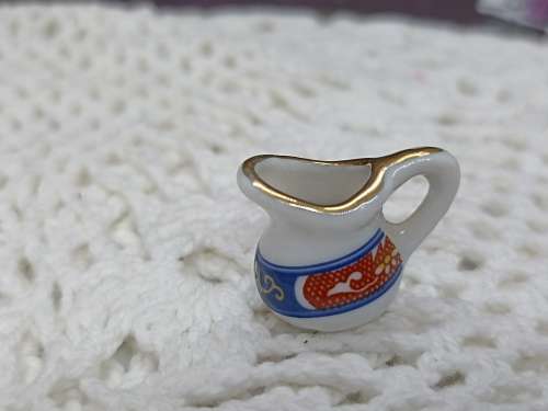 DOLL HOUSE : Highly Detailed Miniature Tea Set (nr 2)