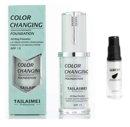 Green Tailamei Color Changing Foundation and Concealer Kit