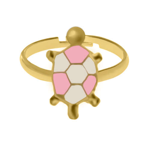 Turtle Alloy Adjustable Cute Girls Rings