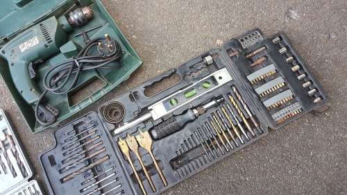 Matabu Hand Drill with 2 x Drill Bits Sets