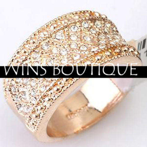 Stunning Fashion Band Ring  [R1 SPECIAL - NO RESERVE][WOW]