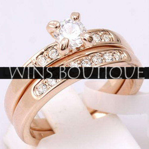 Stunning Wedding Ring Set [R1 SPECIAL - NO RESERVE][WOW]