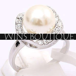 Beautiful 1.0cm Pearl Ring  [R1 SPECIAL - NO RESERVE][WOW]