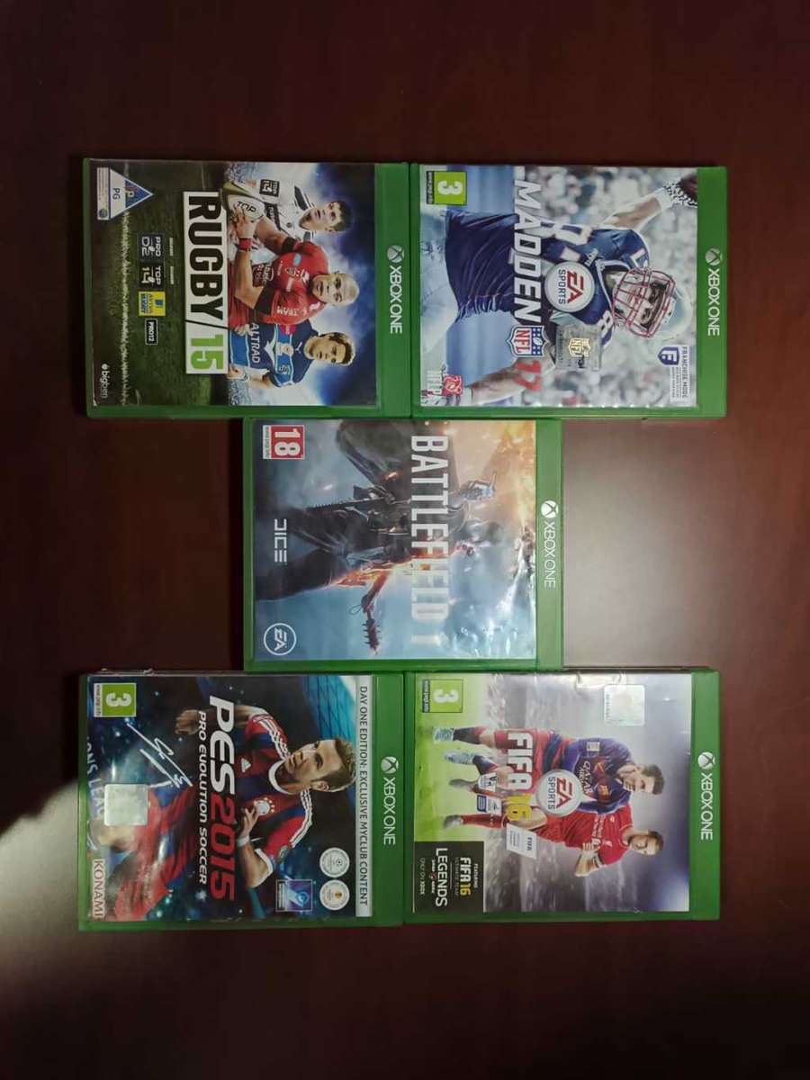 XBOX ONE Sports Game Bundle - Physical Discs