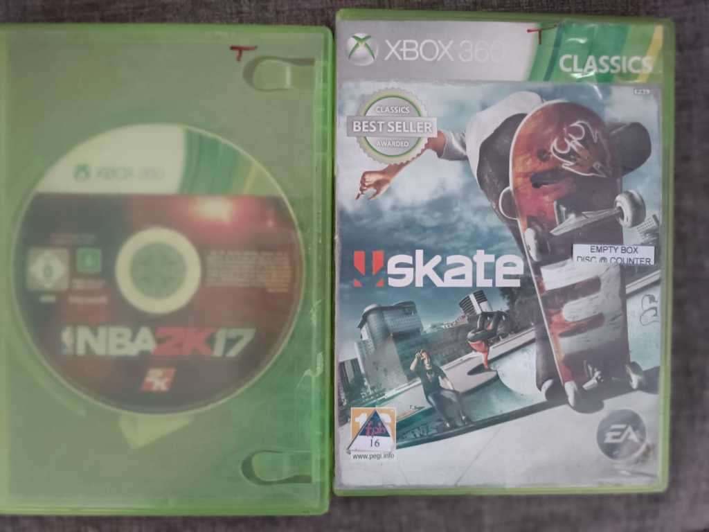 XBOX Games - Skate 2 / NBA Bundle