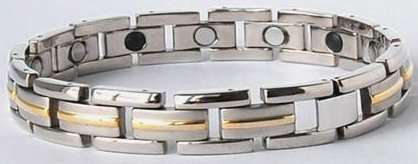 Magnetic Designer .Mens Bracelet,golf bracelet