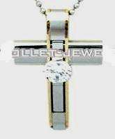 Ladies pendants with simulated diamonds with necklace