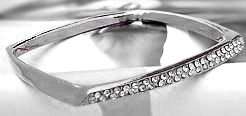 SIMULATED DIAMOND LADIES BRACELETS, LOOK INSIDE MANY MODELS