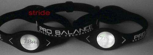 PRO BALANCE BRACELET     BLACK 20CM,19cm clear