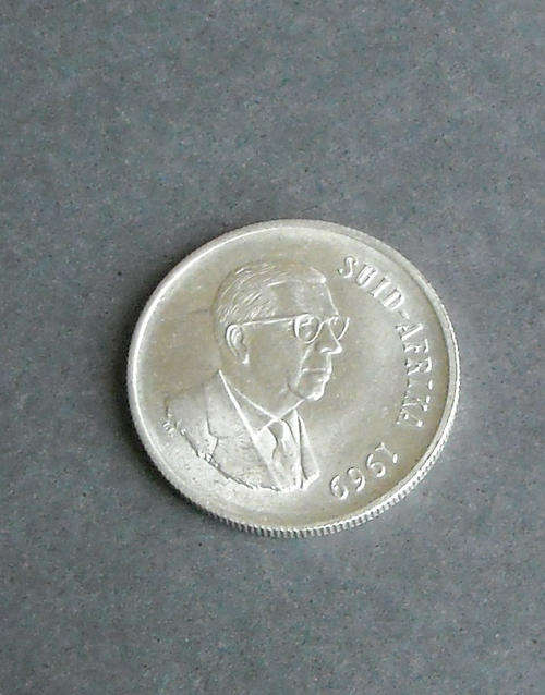 R1 COIN -  1969 SUID AFRIKA