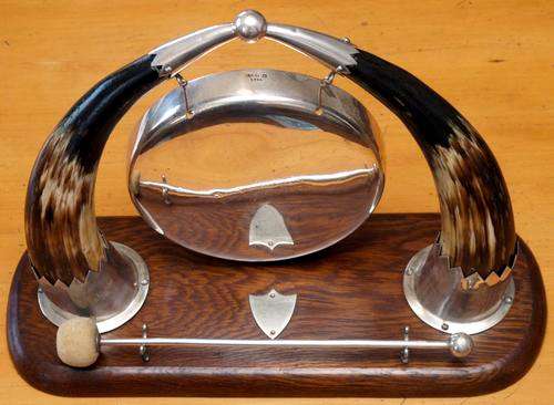 Silver & Horn Dinner Gong