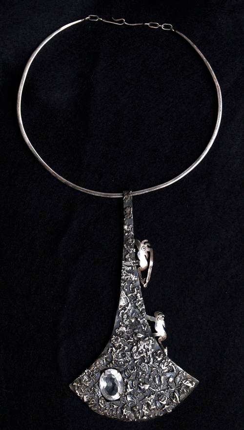 Unique Solid Silver Choker