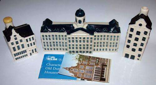 Three KLM Bols houses - including super-rare Royal Palace