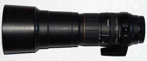 Sony-mount Sigma 170-500mm lens