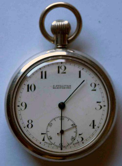 Swiss-made Gents Pocket Watch - working perfectly!