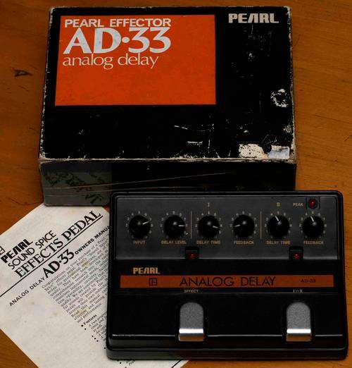 Pearl Analog Delay Pedal