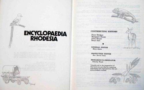 Encyclopaedia Rhodesia
