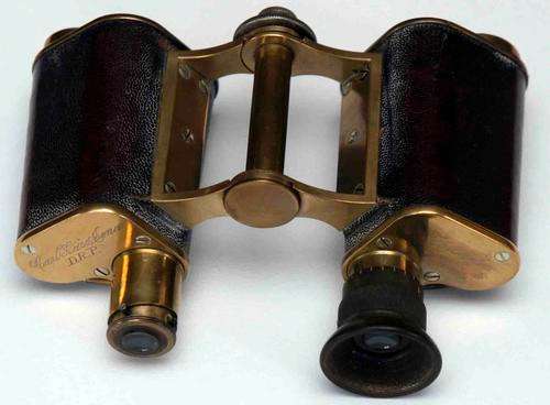 Stunning! Very Early Solid Brass Carl Zeiss Binoculars
