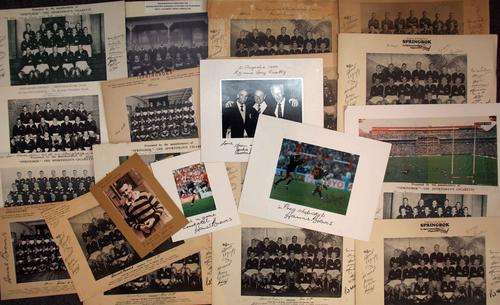 Collection of Signed Springbok Photos - including Brewis & Stransky!