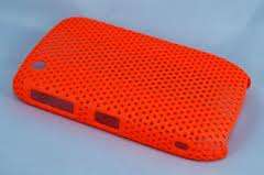 Blackberry Mesh Hard Case for 9900 Orange