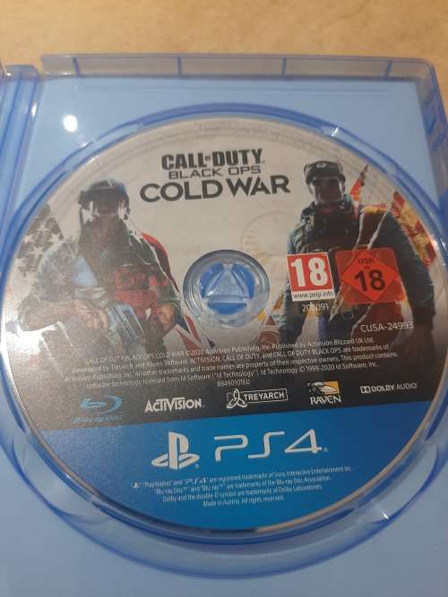 CALL OF DUTY BLACK OPS COLD WAR PS4