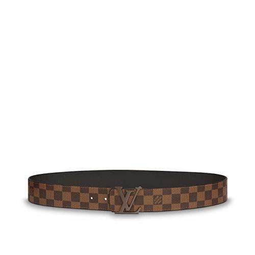 Louis Vuitton Damier Ebene Canvas LV Initiales 40mm Belt