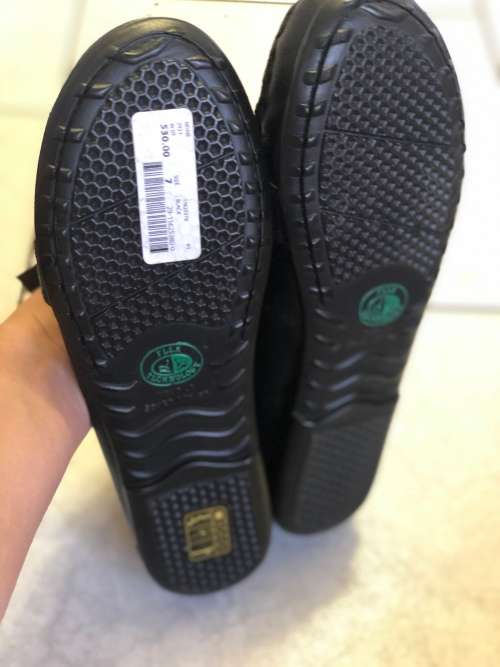 Froggie Genuine Leather Lined Shoes, Black (Brand New)