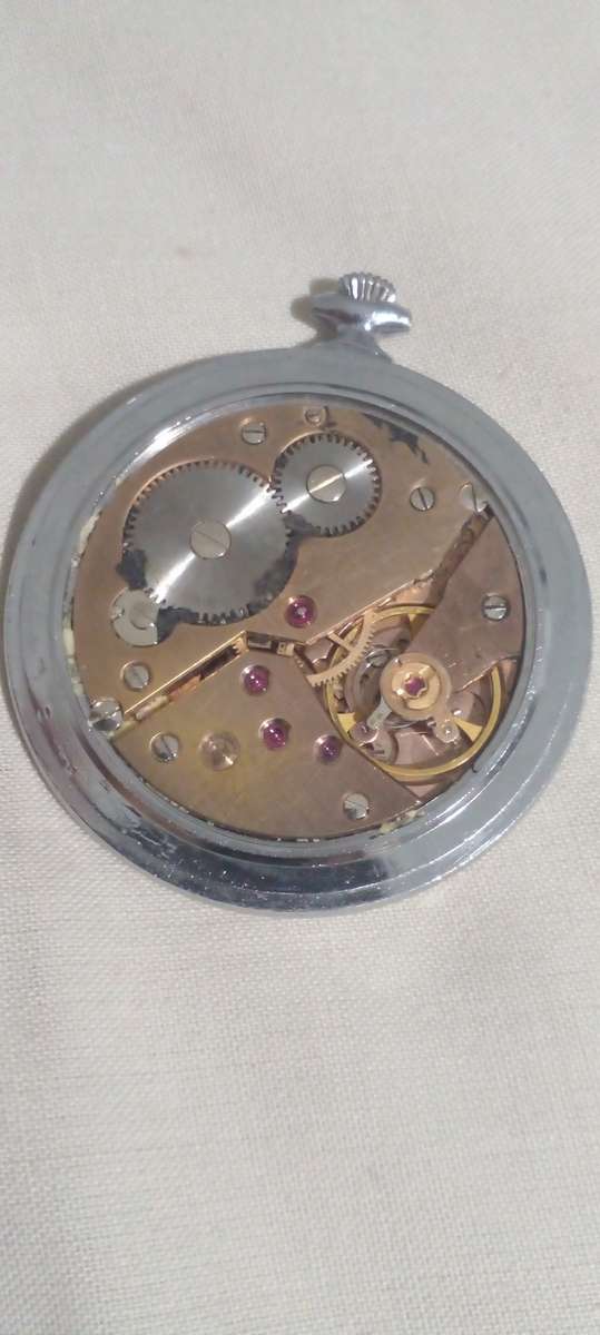 OMEGA GENEVA POCKET WATCH FOR  SPARES AND REPAIRS.