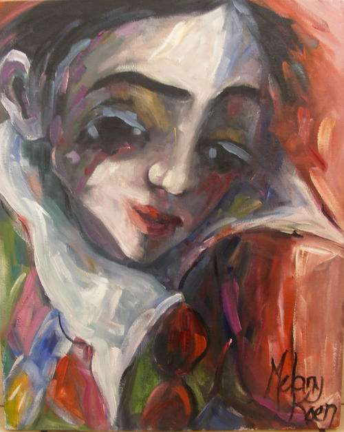 Vivid Harlequin!! 340x450x44 mm Melany Koen