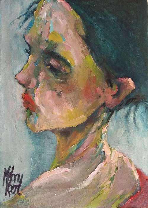 Over my Shoulder! 240 x 340 mm Melany Koen