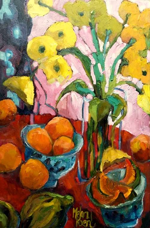 Vividness!   600 x 400 mm Melany Koen