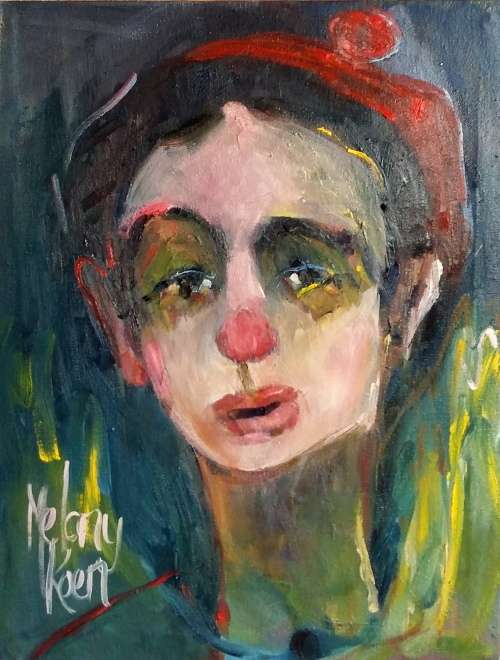 Mr Harlequin! 320 x 420 mm Melany Koen