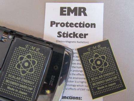 Anti Radiation Sticker - Electro Magnetic Radiation (EMR) Protection