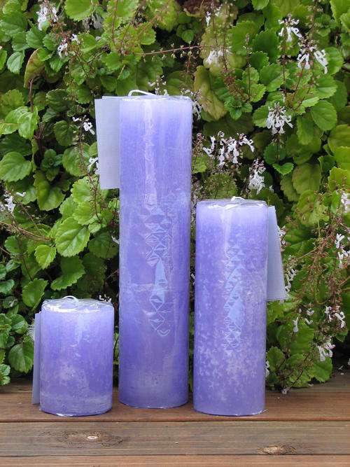 Altar / Pillar Candle - Medium - Lavender