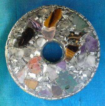 Orgonite Pendant - Pi Stone/Torus