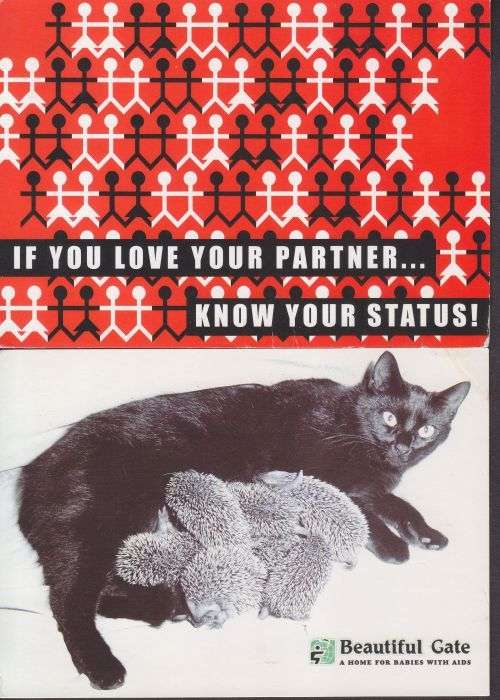 POST CARDS x 2 ++ "AIDS" ++ FU ++ SEE SCAN BELOW