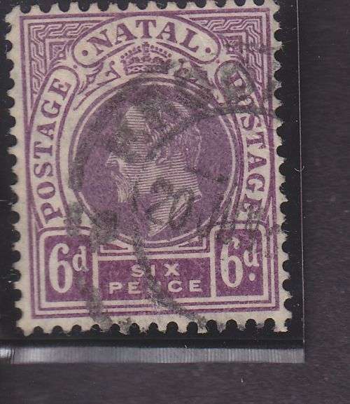 1908-09 ++ KE VII ++ 1908-09 ++ 6d DULL & BRIGHT PURPLE ++ FU - SEE BELOW ++ C/V R45 ++ SACC 139